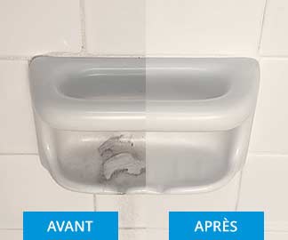 Wet & Forget Shower Before & After