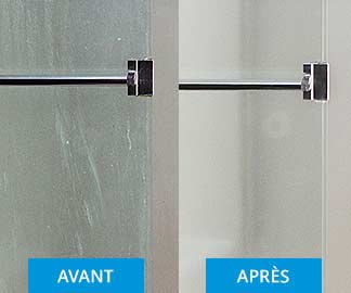 Wet & Forget Shower Before & After